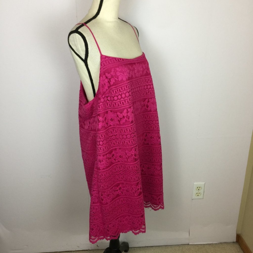 1. State Pink Lace Mini Dress
